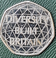 Diversity Built Britain 50p