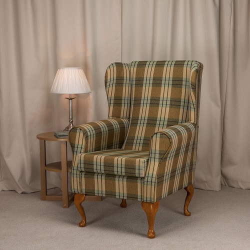 Wing back fireside chair - back,