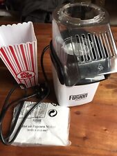 Fusion popcorn maker machine with plastic cinema popcorn tub