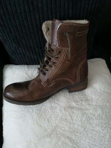 Women boots ankle brown - women's,