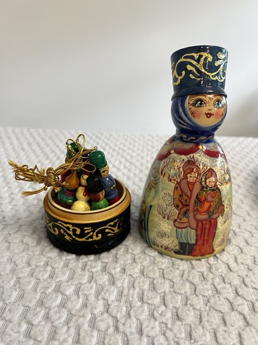 Vtg russian nesting doll - nesting,