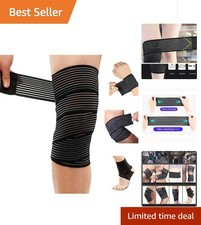 Extra Long Elastic Knee Wrap
