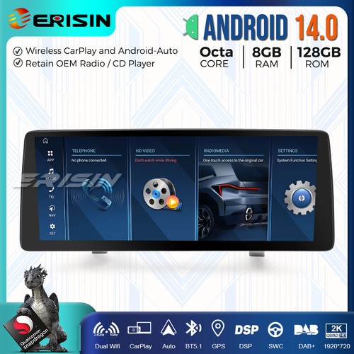 Core android car stereo - 8-core, 14