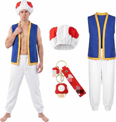 Men toad costume mario - costume,