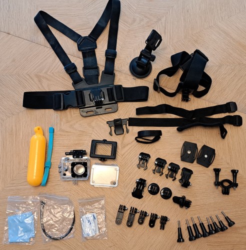 Action camera accessory - camera, kit
