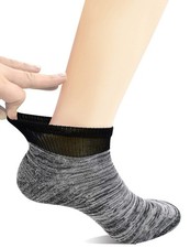 Men's 5 Pairs Low Cut Diabetic