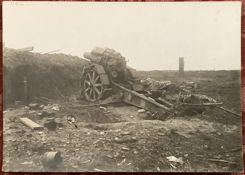 Ww1 captured german howitzer - ww1,