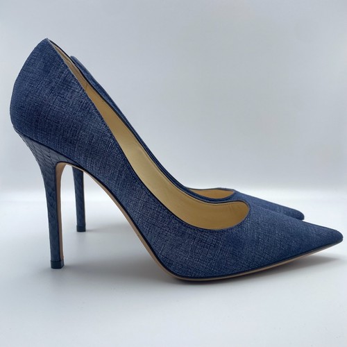 Jimmy choo abel blue - choo, denim