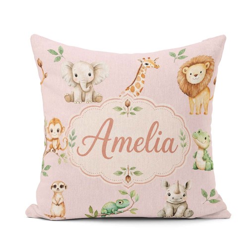 Cushion throw pillow - pillow, safari