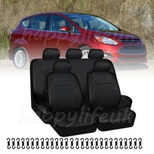 Black Car Cloth 5 Seat Cover
