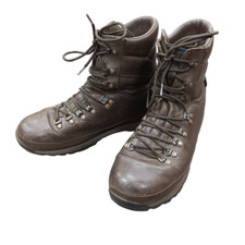 ALTBERG Defender Brown Leather Army Combat Boots GORETEX High Liability VIBRAM