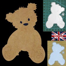 Stitch Patterned Scruffy Teddy
