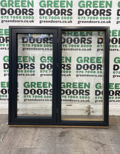Wide aluminium casement window - wide,