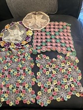 Vintage 1950s Floral Hand