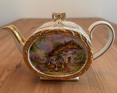Vintage sadler teapot - vintage,