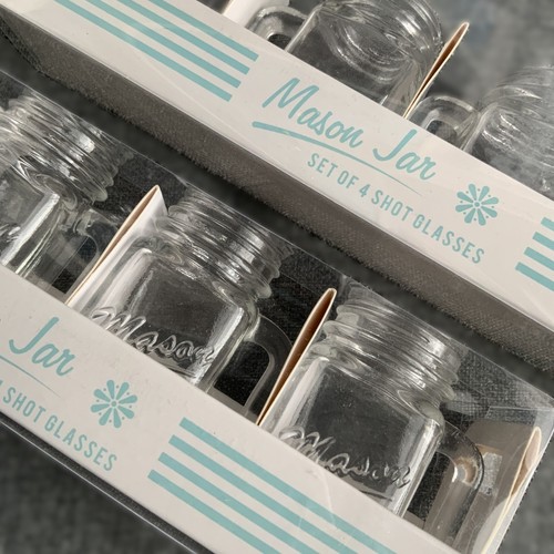 Mason jar shot - mason, x8