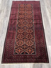 Vintage Hand-made Wool Rug