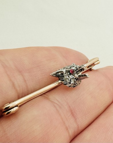 Antique victorian 9ct rose - antique,