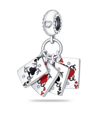 Playing Card S925 Sterling