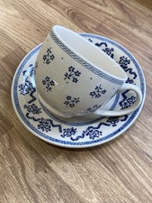 Vintage 70s 80s Laura Ashley Petite Fleur Cup & Saucer Johnson Bros used 