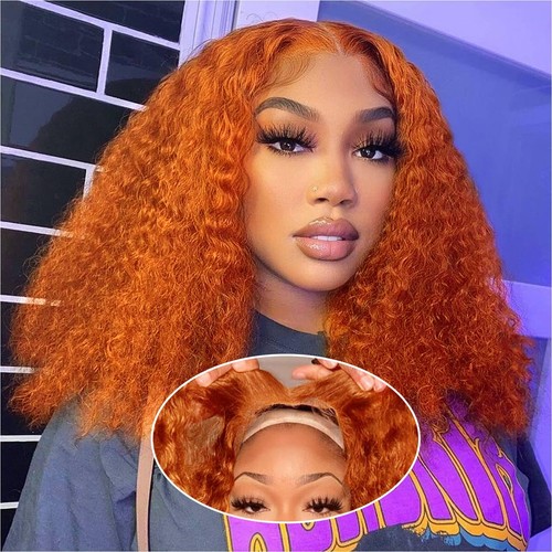 Ailwelia ginger curly - ginger, wig