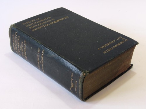 Allen hanburys catalogue of - hanburys,