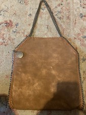 Stella McCartney Women's Beige/ Tan Shoulder Bag Chain Strap Some Damage See Pic