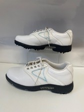 LADIES DUNLOP TOUR WHITE GOLF SHOES Sz 7 CG T12