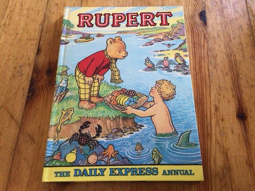 1975 rupert bear annual - bear,