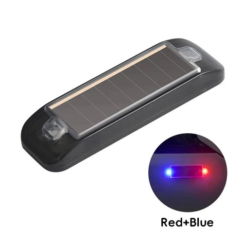 Solar car security - car, led
