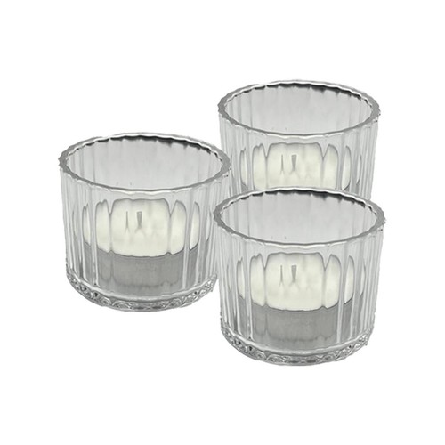 Set premium ribbed glass - set,