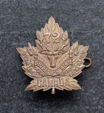 Genuine Canada 72nd Battalion