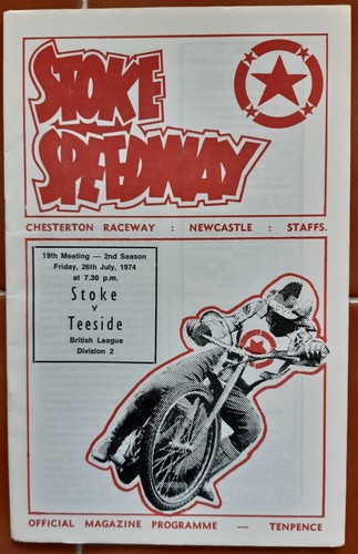 Stoke teesside speedway - stoke, v