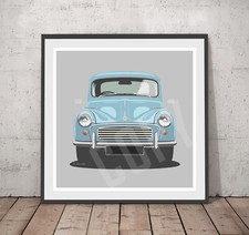 Morris Minor Artwork Poster
