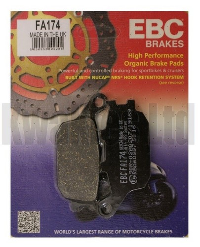 Ebc rear brake - brake, pads