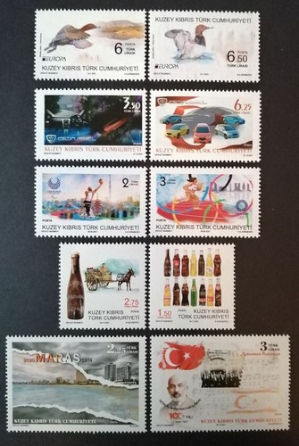 Turkish north cyprus stamps - turkish,