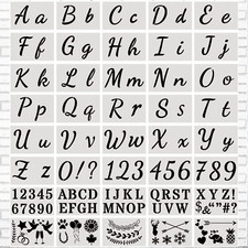 Alphabet Letter Stencils