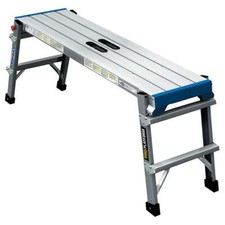 Werner Pro Folding Work Platform Bench Hop Step Up Decorators Plasterers DIY NEW
