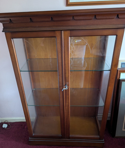 Freestanding brown wood - wood, &