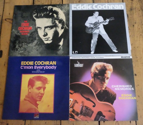 Eddie cochran album job lot - cochran, lp