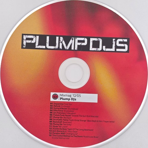 Plump djs mixmag cd - mixmag,