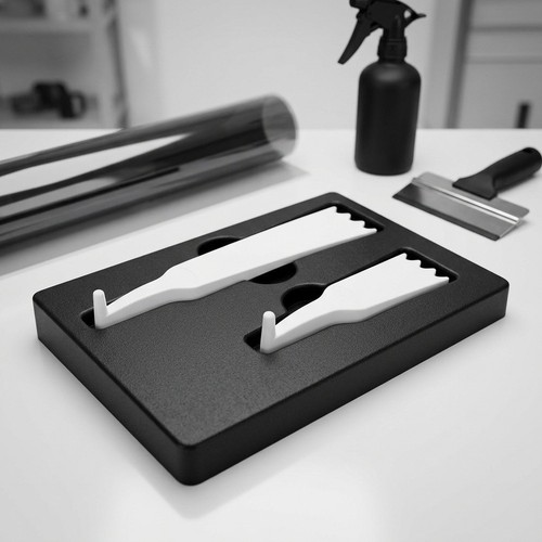 Car tint applicator tool - car,