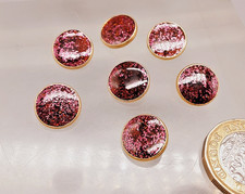 7 x Gold-Tone Metal Alloy with