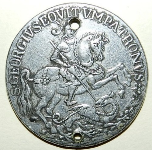 Antique george dragon - st,