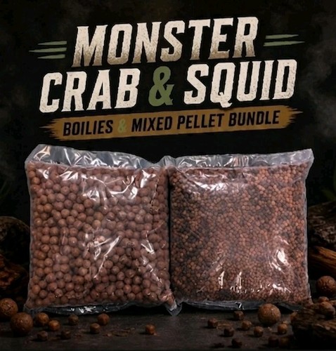Monster crab squid boilies - crab,