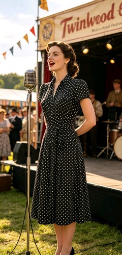 Vintage 1940s 1950s - , style