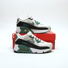 NIKE Air Max 90 Leather Children's Green SIZE 12 Trainers