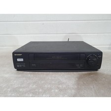 Sharp VC-M20HM Video Cassette Recorder Black VHS Long Play Auto Tuning System