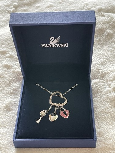Swarovski crystal heart - crystal,
