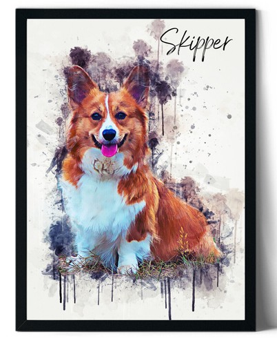 Personalised pet portrait - pet,